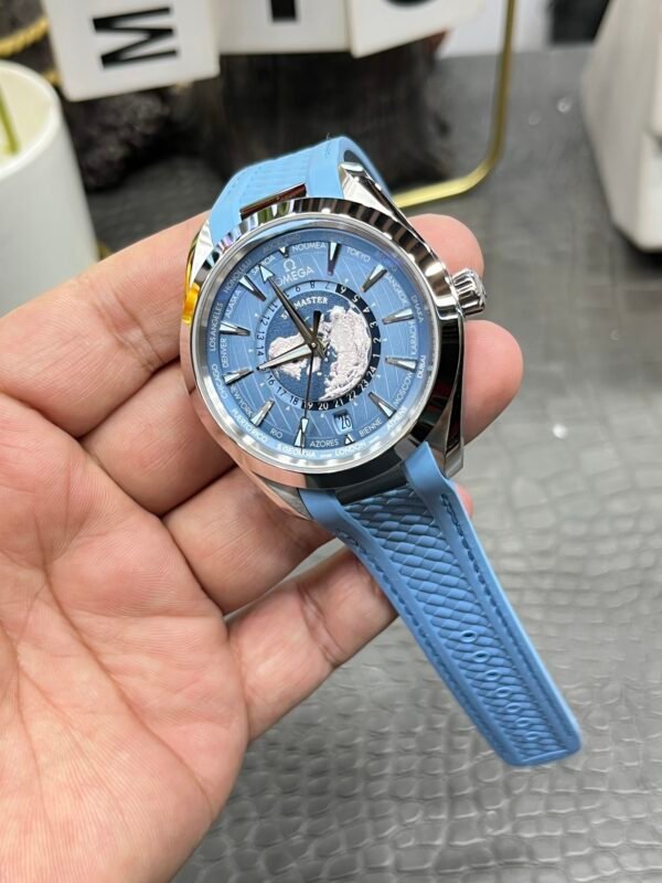 Omega Seamaster Aqua Terra 150M Worldtimer VSF Summer Blue