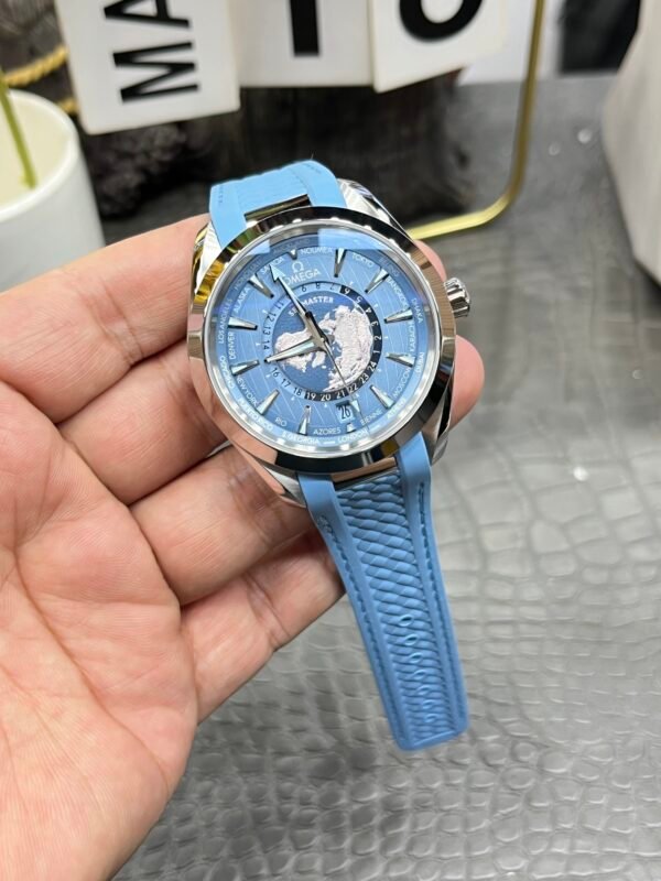 Omega Seamaster Aqua Terra 150M Worldtimer VSF Summer Blue