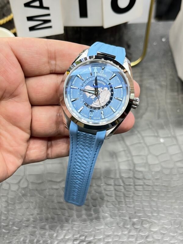 Omega Seamaster Aqua Terra 150M Worldtimer VSF Summer Blue
