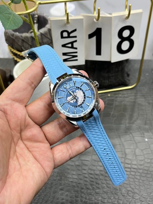 Omega Seamaster Aqua Terra 150M Worldtimer VSF Summer Blue