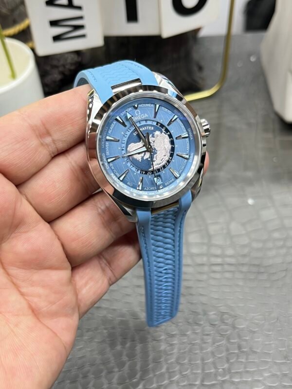 Omega Seamaster Aqua Terra 150M Worldtimer VSF Summer Blue