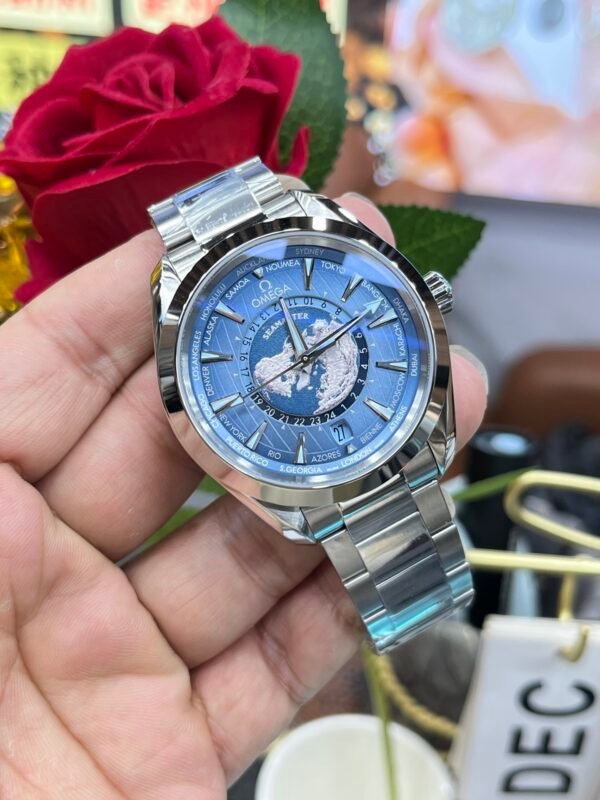 Omega Seamaster Aqua Terra 150M Worldtimer Summer Blue VSF