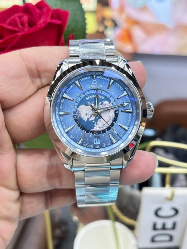 Omega Seamaster Aqua Terra 150M Worldtimer Summer Blue VSF