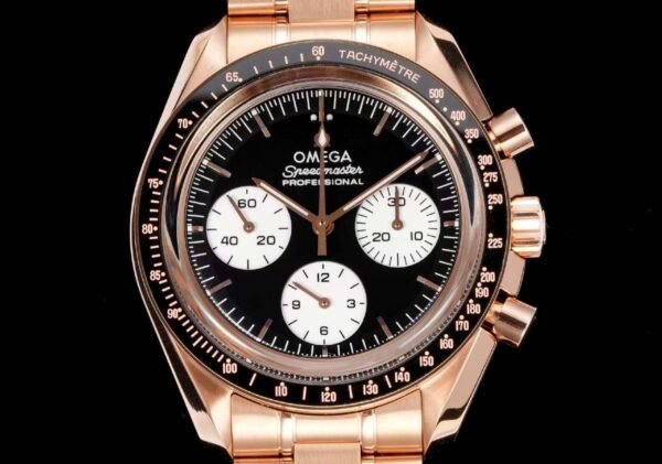 Omega Speedmaster Moonwatch Reverse Panda Rose Gold