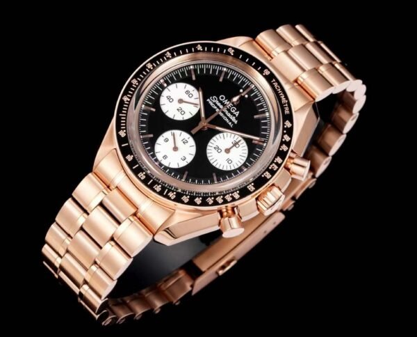 Omega Speedmaster Moonwatch Reverse Panda Rose Gold