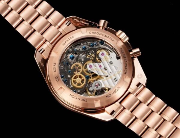 Omega Speedmaster Moonwatch Reverse Panda Rose Gold