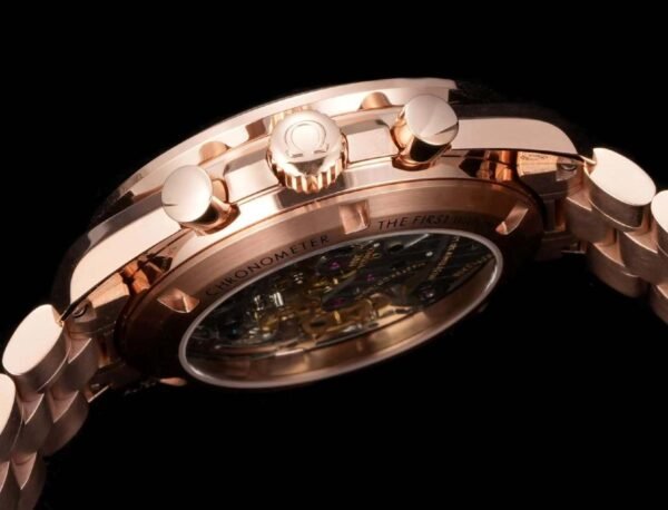 Omega Speedmaster Moonwatch Reverse Panda Rose Gold