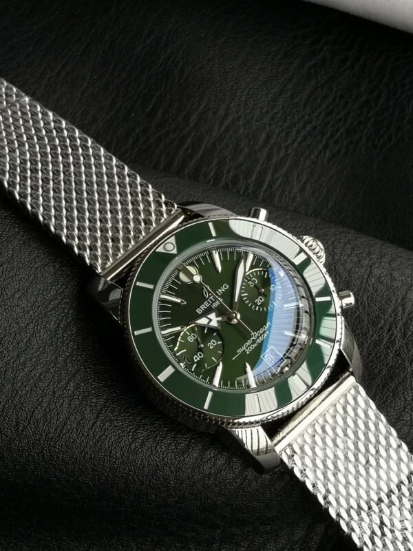 Breitling Superocean Heritage B01 Chronograph 42 Green Dial
