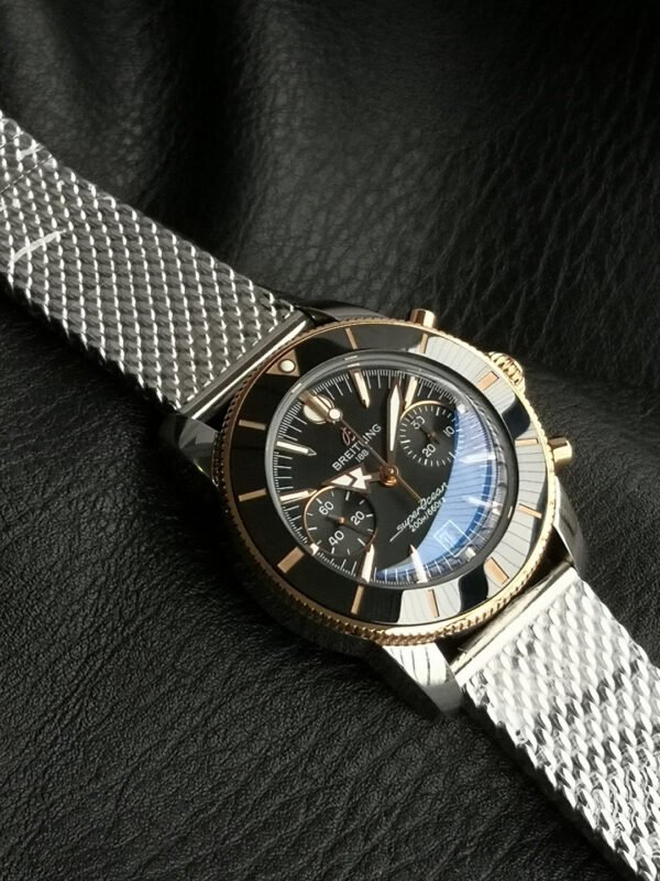 Breitling Superocean Heritage B01 Chronograph 42 Black Dial