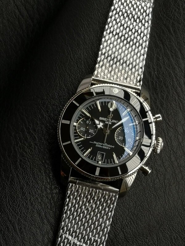 Breitling Superocean Heritage B01 Chronograph 42 Black Dial