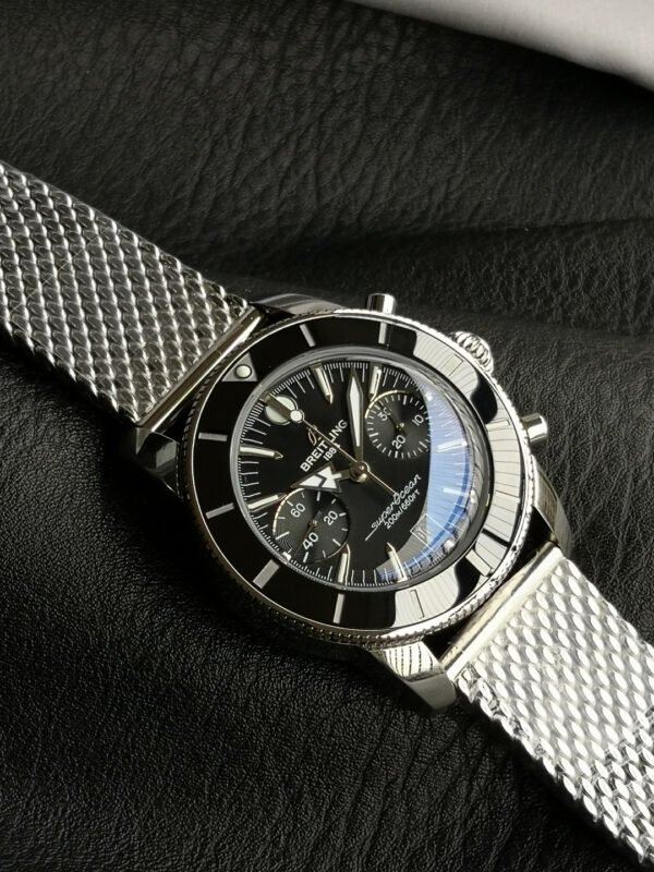 Breitling Superocean Heritage B01 Chronograph 42 Black Dial