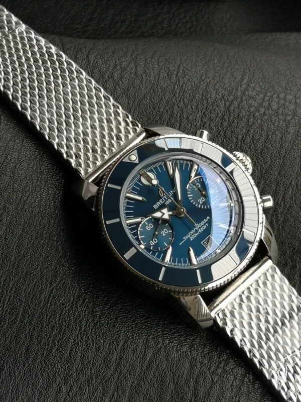Breitling Superocean Heritage B01 Chronograph 42 Blue Dial