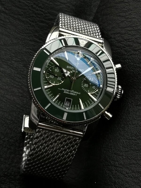 Breitling Superocean Heritage B01 Chronograph 42 Green Dial