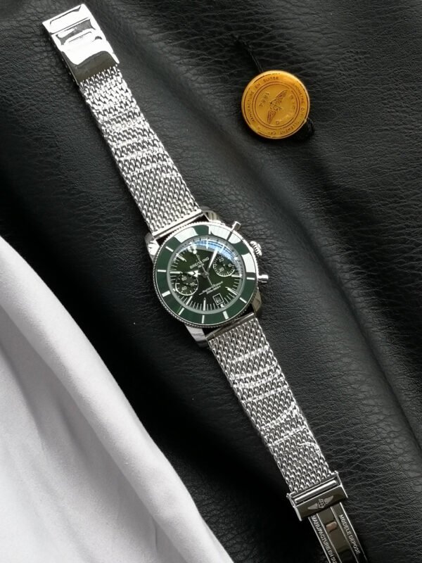 Breitling Superocean Heritage B01 Chronograph 42 Green Dial