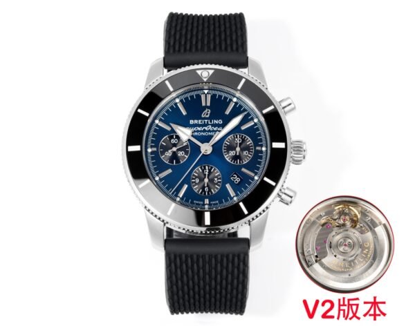 Breitling Superocean Heritage B01 Chronograph 44 Blue Blackeye