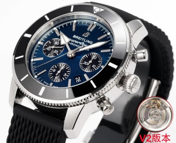 Breitling Superocean Heritage B01 Chronograph 44 Blue Blackeye