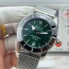 GF Breitling Superocean Heritage B20 Automatic 42 Green Dial