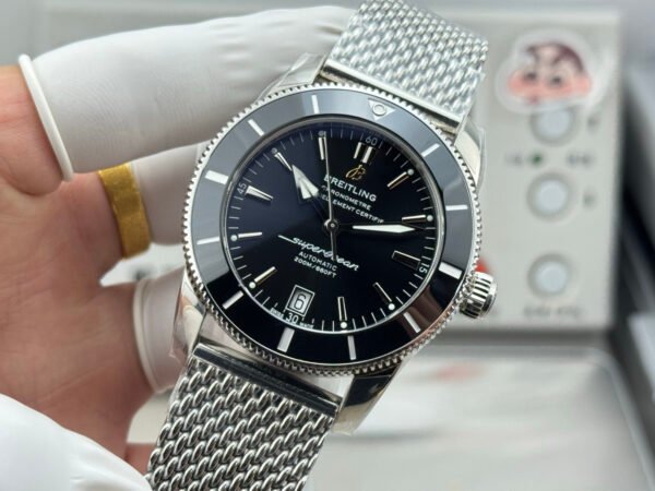 Superocean Heritage B20 Automatic 42 (7) Breitling Superocean Heritage B20 Automatic 42 Black Dial GF