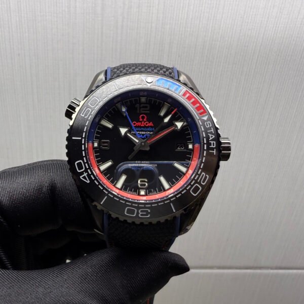 Omega Seamaster Deep Black GMT 215.92.46.22.01.004  VSF