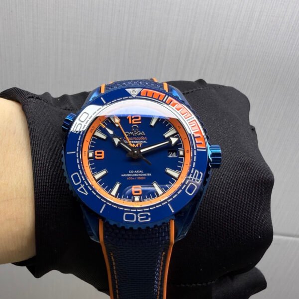 Omega Seamaster Deep Black GMT 215.92.46.22.03.001  VSF