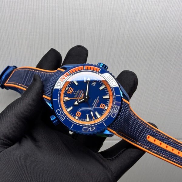 Omega Seamaster Deep Black GMT 215.92.46.22.03.001  VSF