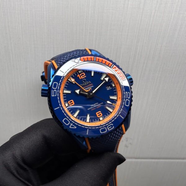 Omega Seamaster Deep Black GMT 215.92.46.22.03.001  VSF