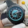 Omega Seamaster Planet Ocean Deep Black Worldtimer VSF