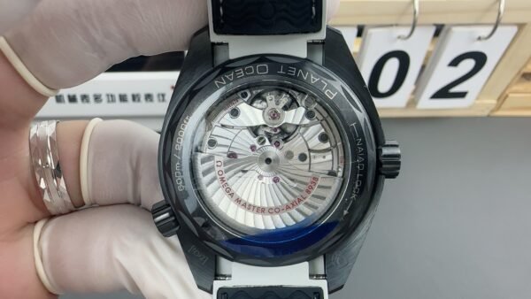 Omega Seamaster Planet Ocean Deep Black Worldtimer VSF