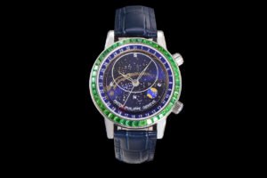 Patek Philippe  6104/13P-010 CELESTIAL Emerald Gemstone