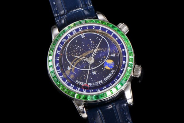 Patek Philippe  6104/13P-010 CELESTIAL Emerald Gemstone