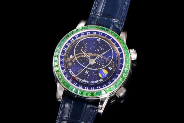 Patek Philippe  6104/13P-010 CELESTIAL Emerald Gemstone