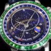 Patek Philippe  6104/13P-010 CELESTIAL Emerald Gemstone