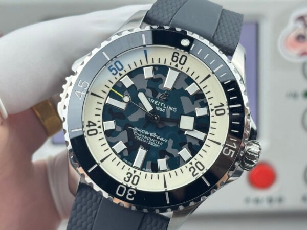 super clone superocean 46 (3) Breitling Superocean Automatic 46 Super Diver E10379351B1S1 BLS