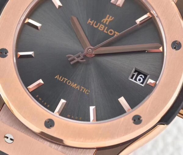 watch dial logo close up detail