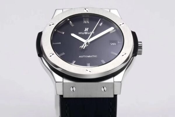 watch dial logo close up detail