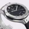 side view of a business watch