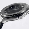 side view of a square bang unico watch