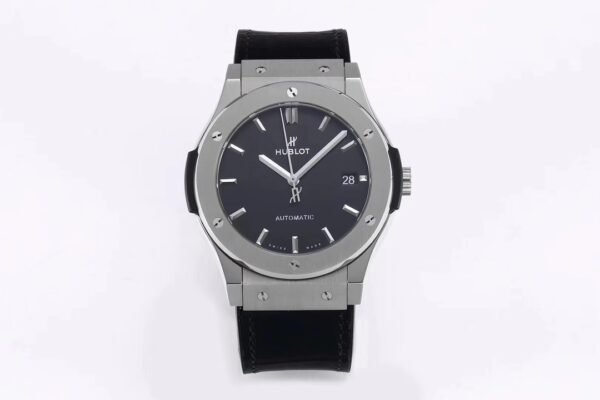 business-style men's titanium mechanical watch