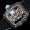 the transparent floor reveals the rm53-01 strong mechanical feel.