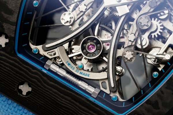 rm53-01 skeleton tourbillon style super clone for men