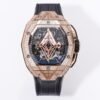 hublot bagbang spirit of bigbang 42mm diamond watch rose gold
