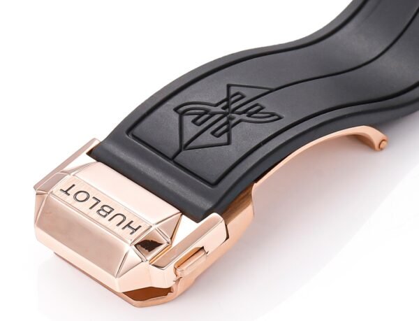 rubber watch strap folding buckle