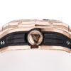 Hublot Spirit of Big Bang King Gold rose gold watch (4) Spirit of Big Bang titanium case satin finished brushed texture macro shot 42mm