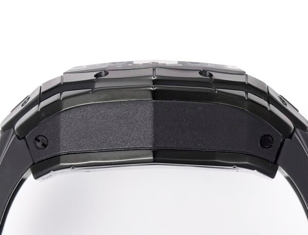 spirit of Big Bang replica 6 H shaped titanium screws tonneau bezel satin brushed and polished finish case profile