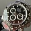 luxury rolex daytona with black dial and ceramic bezel