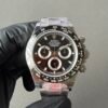 luxury rolex daytona with black dial and ceramic bezel