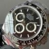 luxury rolex daytona with black dial and ceramic bezel