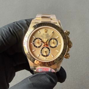 rolex daytona m126508-0005 18K yellow gold 4131 men watch