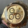 daytona 18k gold with 3 small black eyes