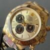 best rolex daytona 18K gold dial with 3 black visors